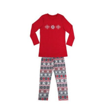 (Mom,L)Family Matching Christmas Pajamas Set Women Baby Kids Deer Sleepwear Nightwear