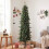 Homcom HOMCOM Slim Gracious Pine Xmas Tree with 688 Branch Tips, Green 9