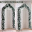 Homcom HOMCOM 9ft Flocked Snow Christmas Tree Arch with 1400 Branch Tips, Green 7