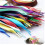 (Blue,20in/50cm)Lacet plat large double polyester ruban satin couleur bonbon divers modes 2