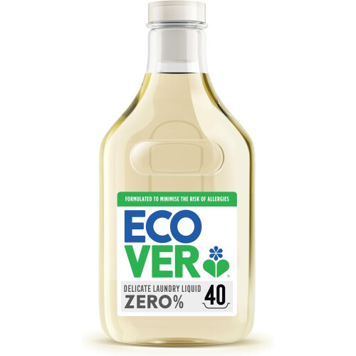 Ecover Ecover Zero Non-Bio Laundry Liquid, Sensitive Skin, 40 Washes, 1.43L