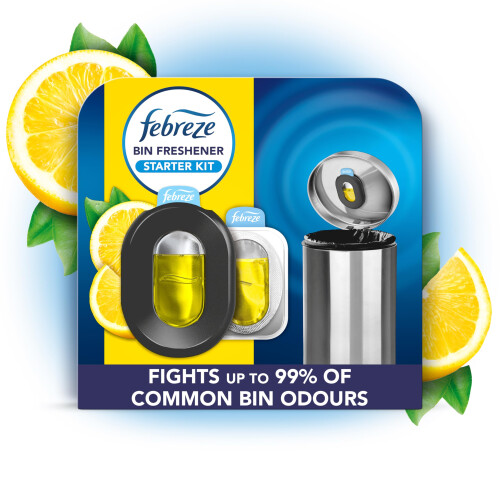 Febreze Febreze Bin Freshener Starter Kit Citrus 1 Holder + 2 Refills 2x4.88ML