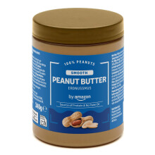 by Amazon Smooth 100% Peanut Butter, 340g