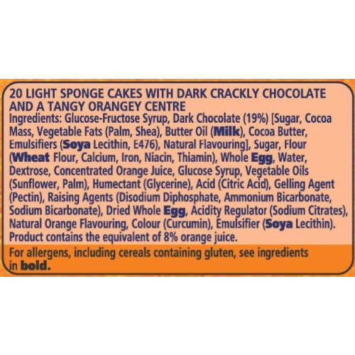 McVitie's Jaffa Cakes Original Twin Pack, 220 g (20 Cakes) 1