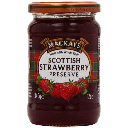 Mackays Strawberry Preserve , (Pack of 6 )