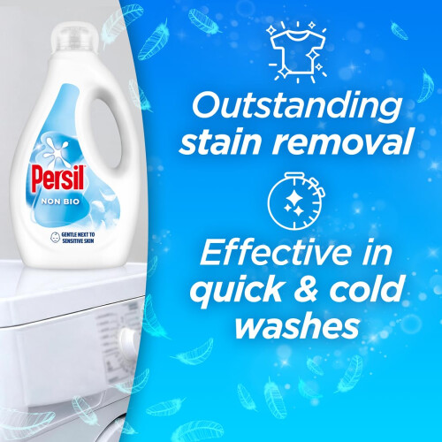 Persil Persil Non Bio Laundry Washing Liquid Detergent 62 washes (1.674 L) 1