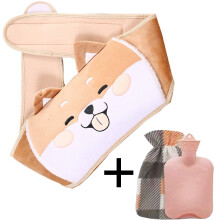 (YellowDog)Plush Waist Protection Warm Water Bag Hot Compress Warm Waist And Hand Winter In