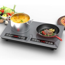 ANHANE 2 Burner Induction Hob, 3600W 220V Portable Plug-In Hob