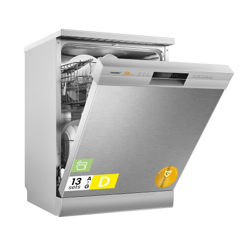 COMFEE' Dishwasher Freestanding, 13 Place Settings, 60cm, Silver 1