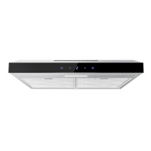FIREGAS 60cm Cooker Hood, 3 Speed Touch Control,202m³/h,LED Light