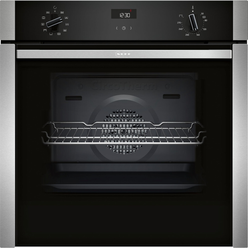 Neff B3ace4an3b Built In Single Oven black - Image 13