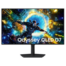 OLED-näyttö 32" 4K UHD - Samsung - Odyssey OLED G7 LS32HG730SUXEN - 330 Hz - 0,03 ms - 275 cd/m² - Kontrasti 1 500 000:1