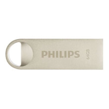 USB-muistitikku - PHILIPS - Moon Edition - 64 Gt - USB 2.0 - Iskunkestävä