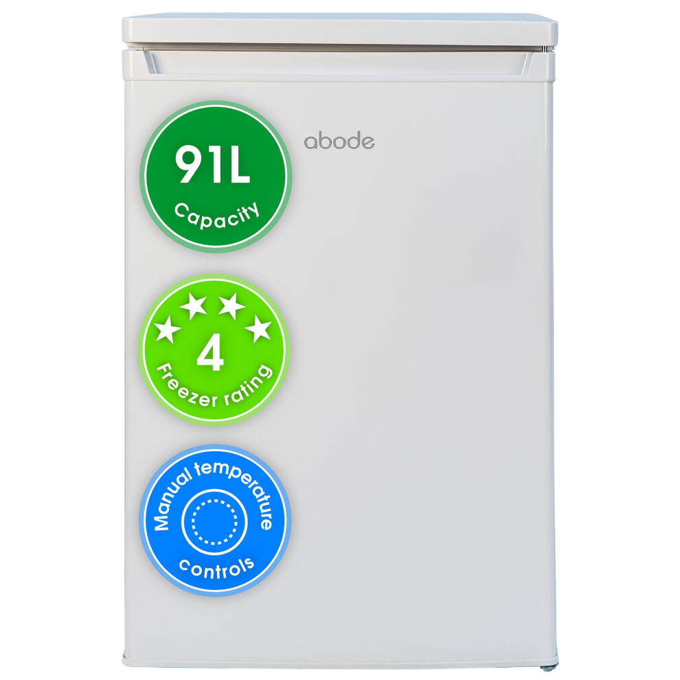 B&Q - Undercounter Freezer 91L Freestanding With Temperature Control White A85Ucfz552E1W - Image 5