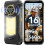 Blackview Blackview Rock 5 Téléphone Portable Incassable 24Go+256Go 20000mAh Caméra 108MP Lampe de Camping Android 16 IP69K 2.4K 120Hz-Noir 1