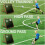Double-Sided Football Rebounder Net Adjustable Folding Training Equipment 3