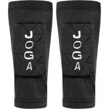 JOGA Shin Pad Sleeves | Youth (10-13) Black | Ultra-Lightweight Shin Guards