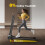 Abonow Walking Pad with Handle, Foldable Treadmill, 3.0 HP, 120 kg Capacity 2