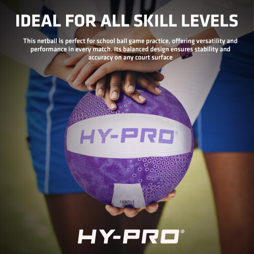 Hy-Pro Nova Netball Size 5 - with Enhanced Grip & Stylish Design 2