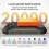 Blackview Blackview Rock 5 Téléphone Portable Incassable 24Go+256Go 20000mAh Caméra 108MP Lampe de Camping Android 16 IP69K 2.4K 120Hz-Noir 2