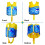 Kids Swimming Vest - Adjustable 8 Panel Buoyancy System - Comfort Soft Neoprene, 6