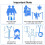 Kids Swimming Vest - Adjustable 8 Panel Buoyancy System - Comfort Soft Neoprene, 7