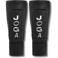 JOGA Shin Pad Sleeves | Adult 14+ | Black | Ultra-Lightweight Shin Guards