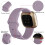 Oielai Silicone Strap for Fitbit Versa 4 /Versa 3 /Sense 2 /Sense 6