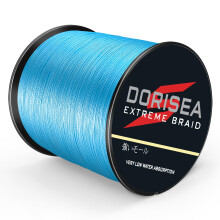 Dorisea Extreme Braid 100% Pe Braided Fishing Line 6-300Lb Test Fishing Wire 100
