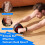 Ab Roller with Two Extra-Thick Non-Slip Knee Mat for Core Abs Rollout 3