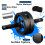 Ab Roller with Two Extra-Thick Non-Slip Knee Mat for Core Abs Rollout 4