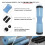 Amonax Barbell Squat Pad, Extra Thick Foam Padding for Neck & Shoulder 6