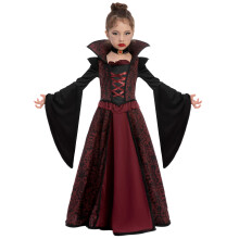 Spooktacular Creations Royal Vampire Costume Set for Girls Halloween Dress Up Pa