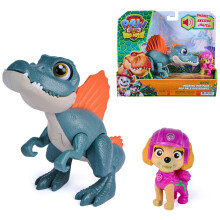 Paw Patrol: The Dino Movie, Skye Roaring Pup Pals, Includes Articulated 12,7 cm