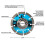 OX OX Trade Diamond Cutting Disc General Purpose – 115/22mm Twinpack 2