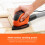 BLACK+DECKER Mouse 55W Compact Detail Sander, BEW230BC-GB 4