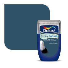 Dulux Simply Refresh Feature Wall Matt Emulsion Paint - Indigo Shade - 30 ml (Pa