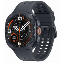Reloj inteligente negro de titanio - SAMSUNG - Galaxy Watch Ultra 2 L715 LTE - 47,4 x 47,1 x 10,7 mm - Pantalla Super AMOLED