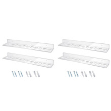 12 Slot Acrylic Wall Mounted Shear Holder Clear Scissors Holder Rack 15.75in Wide 0.12in Thick Shear Organizer 2 Pack
