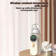 3X Portable USB Milk Warmer and Heater - Dual Functionality for Home and Travel Universal Thermostatic Milk Warmer