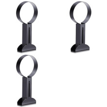 3X Regulowany Uchwyt Ścienny do Lamp Bąbelkowych O Średnicy 10 cm. Bezpieczny i Stylowy Uchwyt do Oświetlenia Akwariowego.