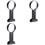3X Adjustable Wall Bracket for 10cm Diameter Fish Bubble Lamps Secure and Stylish Aquarium Light Holder 1