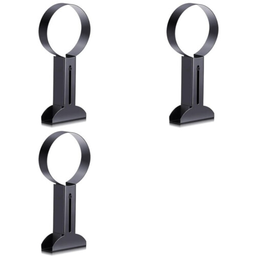 3X Adjustable Wall Bracket for 10cm Diameter Fish Bubble Lamps Secure and Stylish Aquarium Light Holder