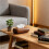 2X Pebble Style Style Walnut Wood Tissue Box Desktop Tissue Case Office Bedside Table Decoration Storage Box Kitchens 8