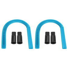 2X Flexible Fugendüse für Universalstaubsauger, Verlängerungsdüse mit 32-mm- und 35-mm-Anschluss, für Trocknerleitungen
