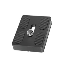 PU-50C Universal Tripod Plate Quick Release Plate Camera Quick Clamp PU Plate for Dslr Camera Arca Swiss Ballhead Tripod