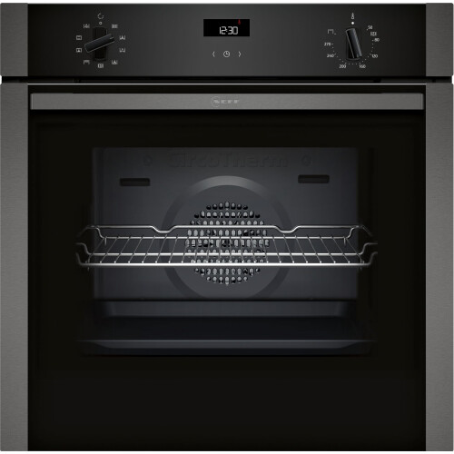 Neff NEFF N50 B1ACE4AG3B Built-in Single Oven, A+ Rated, Graphite Grey