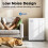 YASHE 100L Chest Freezer, Compact Deep Freezer with 2 Baskets, White 6