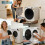 Vented Tumble Dryer by Umelome, 4KG, White 7