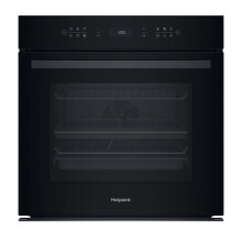 Hotpoint HOI78PPT1SBUK Built In Single Electric Oven, 73L Capacity, Pyrolytic & Hydrolytic Cleaning, Air Fry, Active Multiflow, Meat Probe, Touch Con